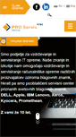 Mobile Screenshot of pro-servis.si