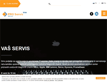 Tablet Screenshot of pro-servis.si